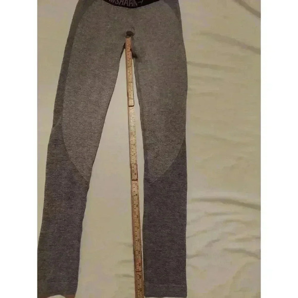 Gymshark Gray XS Dry Moisture Pull-On Elastic Waist Leggings - Picture 2 of 5